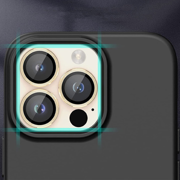 3mk Lens Protection Pro Handy-Objektivschutz für Apple iPhone 14 Pro / 14 Pro Max Gold