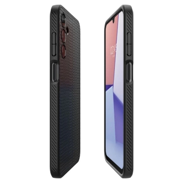 Etui Spigen Liquid Air für Samsung Galaxy A15 4G / 5G Mattschwarz