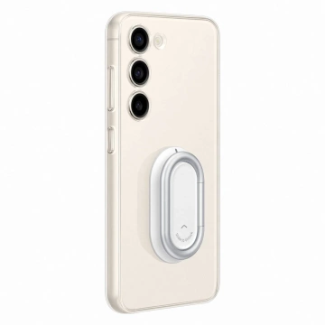 Etui Samsung Clear Gadget Case do Samsung Galaxy S23 pokrowiec ring holder podstawka przezroczyste