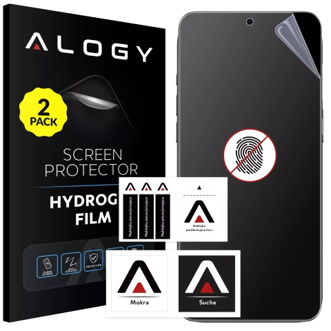 2x Folia "MATOWA" do Huawei P60 Pro / P60 Hydrożelowa Alogy HydroSkin Matte Pro™ na ekran do etui "BEZ ODCISKU PALCÓW"