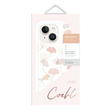 UNIQ Coehl Meadow Handyhülle für Apple iPhone 14 Plus 6.7" pink/spring pink