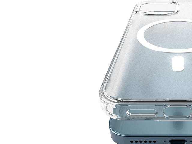 Etui Ringke Fusion Magnetic MagSafe do Apple iPhone 12 Pro Max Matte Clear