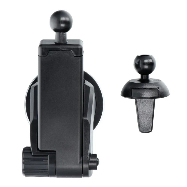 Uchwyt Samochodowy Ładowarka Forcell HS1 Auto IR Qi 15W Indukcja Czerwony