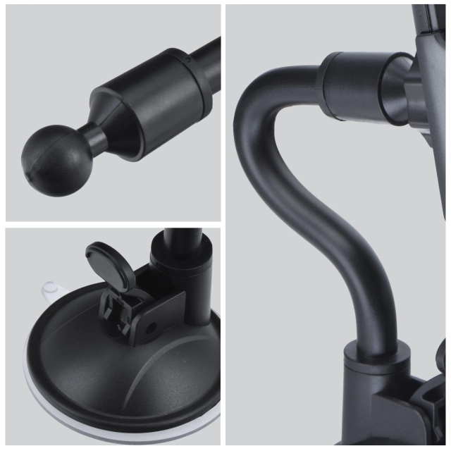 Uchwyt Samochodowy FORCELL F-GRIP Carbon Bracket Elastyczne ramię