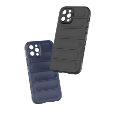 Magic Shield Case Hülle für iPhone 12 Pro flexible gepanzerte dunkelblaue Hülle