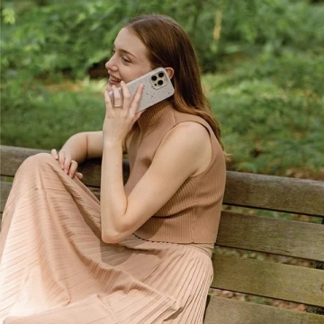 UNIQ Coehl Terrazzo Hülle für iPhone 14 Pro 6.1" Sand/Sandstein
