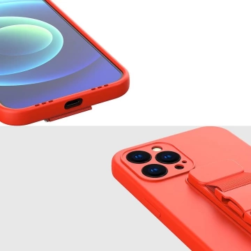 Seilhülle Gelhülle mit einer Kette Lanyard Tasche Lanyard iPhone 12 Pro rosa