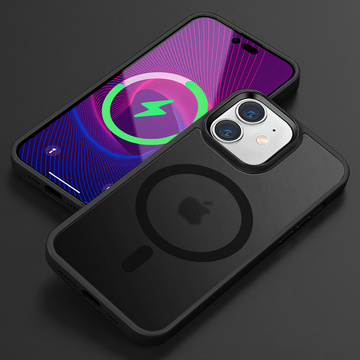 Magmat MagSafe Schutzhülle für Apple iPhone 11 Mattschwarz