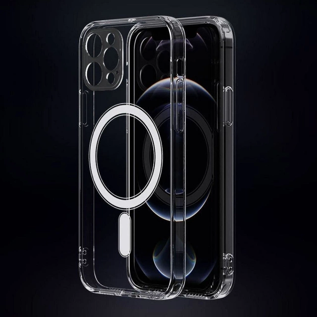 Futerał Clear Mag Cover z ochroną aparatu do IPHONE 14 PRO MAX