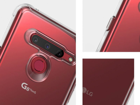 Etui Ringke Fusion für LG G8 ThinQ Aqua Blue