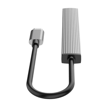 Hub USB-C Orico AH-13 4w1 1x USB 3.0 + 3x USB 2.0 Szary Aluminiowy