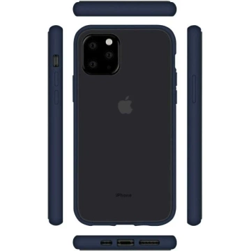Etui na telefon Mercury Peach Garden do Apple iPhone 11 Pro Max niebieski/navy
