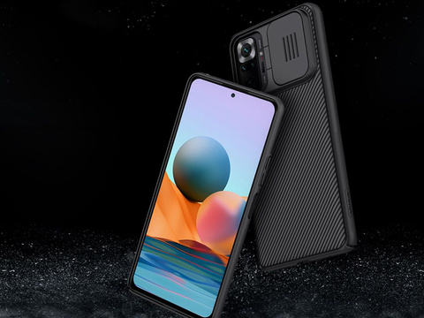 Nillkin CamShield Hülle für Xiaomi Redmi Note 10 Pro Schwarz