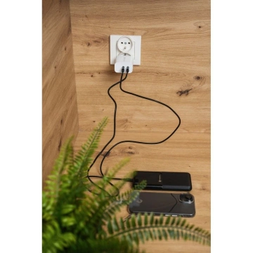 USB-C-auf-USB-C-Kabel 60 W, 2 m Forcell C338 QC 4.0 PD für 60-W-Ladegeräte