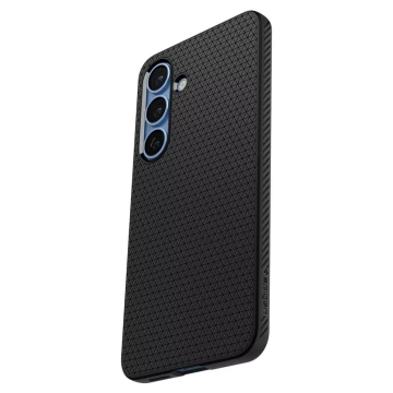 Samsung Galaxy S25 Hülle Schutzhülle Spigen Liquid Air Matt Schwarz