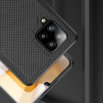 Dux Ducis Fino Schutzhülle mit Nylonbezug für Samsung Galaxy A42 5G grün