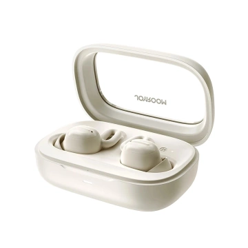 TWS Joyroom JR-TS1 Cozydots Serie Bluetooth 5.3 ANC Kopfhörer – Weiß