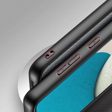 Dux Ducis Fino Etuihülle aus Nylonmaterial für Samsung Galaxy A73 blau