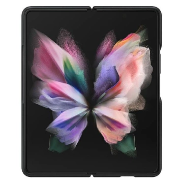 Samsung Hülle EF-VF926LBEGWW für Samsung Galaxy Z Fold 3 schwarz/schwarz Lederhülle