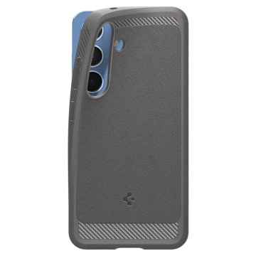 Hülle für Samsung Galaxy S25 Marmorgrau Spigen Rugged Armor Mag MagSafe