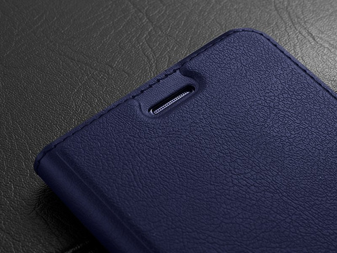 Flip Case Wallet Alogy Ledertasche für Apple iPhone 11 Pro Max Marineblau