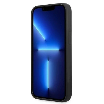 Karl Lagerfeld KLHCP13LSLMP1K iPhone 13 Pro / 13 6,1" Hardcase czarny/black Silicone Plaque