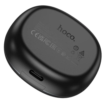 HOCO TWS EQ3 Kabellose Bluetooth-Kopfhörer – Schwarz mit Ladeetui