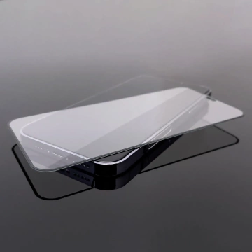 Wozinsky Full Glue Tempered Glass Samsung Galaxy S23 9H Vollbild-Hartglas mit schwarzem Rahmen
