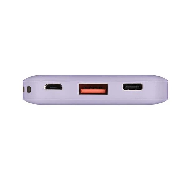 Powerbank UNIQ Fuele mini 8000mAh USB-C 18W PD Fast charge lawendowy/lavender
