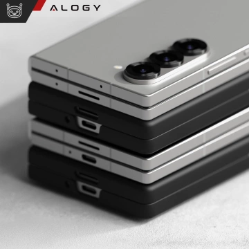 Hülle für Samsung Galaxy Z Fold 6 Hülle Dünne Handyhülle Alogy Protective Matte Black