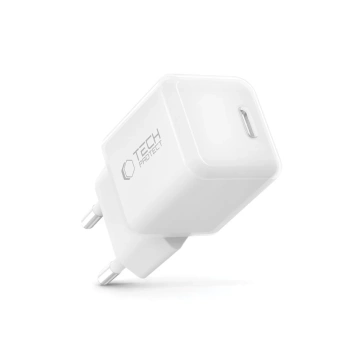 Ładowarka Sieciowa USB-C Tech-Protect NCM25 25W PD Biała