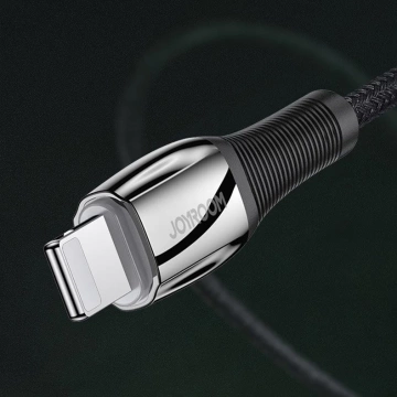Joyroom Kabel przewód USB Typ C - Lightning Power Delivery 20W 2,4A 1,2m schwarz (S-1224K2 Red)