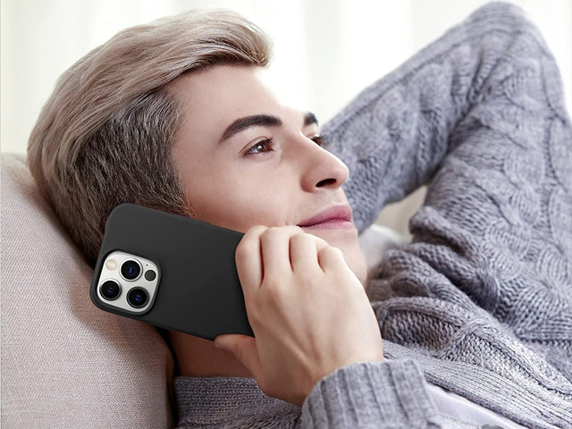 Etui ochronne do telefonu Alogy Thin Soft Case do iPhone 13 Pro Max czarne + Szkło