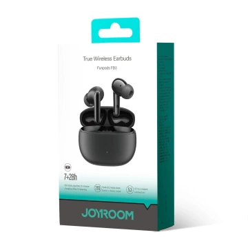Joyroom Funpods Series JR-FB3 Bluetooth 5.3 TWS Kabellose Kopfhörer - Schwarz
