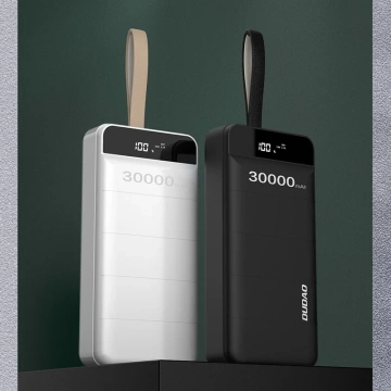 Dudao Powerbank 30000 mAh 3x USB mit LED-Lampe weiß (K8s weiß)