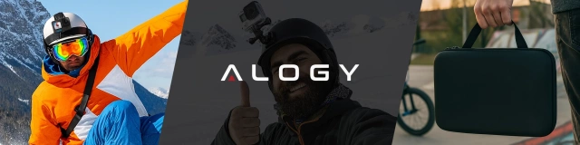 Zestaw Akcesoriów do GoPro Hero 13 12 11 10 9 8 7 6 kamerki sportowej zestaw mocowań Alogy ActionKit™ XXL 58w1 z Etui pokrowcem Walizką