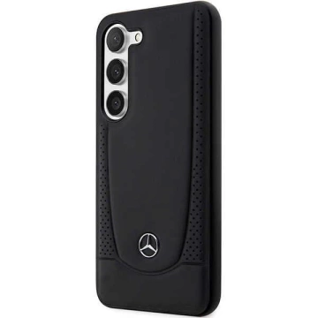 Mercedes Case für Samsung Galaxy S23 Plus HardCase Leder Urban schwarz