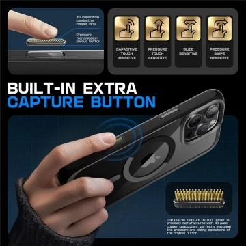 Etui Supcase UB Mag MagSafe für iPhone 16 Pro Schwarz