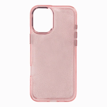 Etui Wozinsky Glitter do Samsung Galaxy S24 FE Różowy Brokat