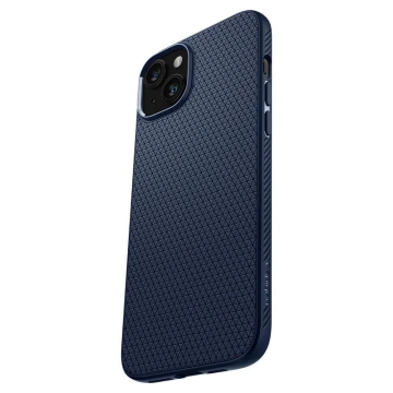 Spigen Liquid Air Case für iPhone 15 Plus Blau – Schlanker TPU-Schutz
