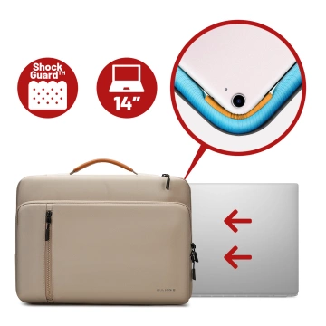 Bange wasserdichter Rucksack für 15,6-Zoll-Laptop, Stadtreisender, 45 x 30 x 16 cm, für Arbeit, Flugzeug, Herren, Damen, mit USB-Anschluss Schwarz