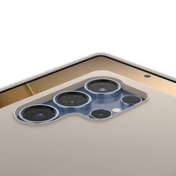 Etui für Samsung Galaxy S25 Ultra Natural Titanium Spigen Silicone Fit Mag MagSafe