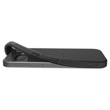 Google Pixel 9a Spigen Liquid Air Schwarze Schutzhülle