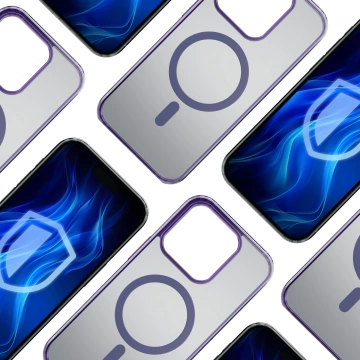 Etui für Apple iPhone 14 Pro Max 3mk Frosty MagCase Purple