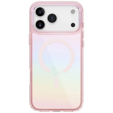 Etui Ochronne do iPhone 17 Pro UNIQ Iridescia MagClick Pink Prism