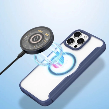 Etui do iPhone 16 Pro Max Dux Ducis Skin X Pro MagSafe Niebieskie