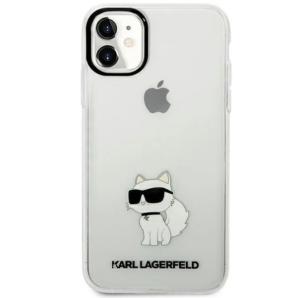 Hülle Karl Lagerfeld KLHCN61HNCHTCT für iPhone 11 / Xr 6.1" Hardcase Iconic Choupette