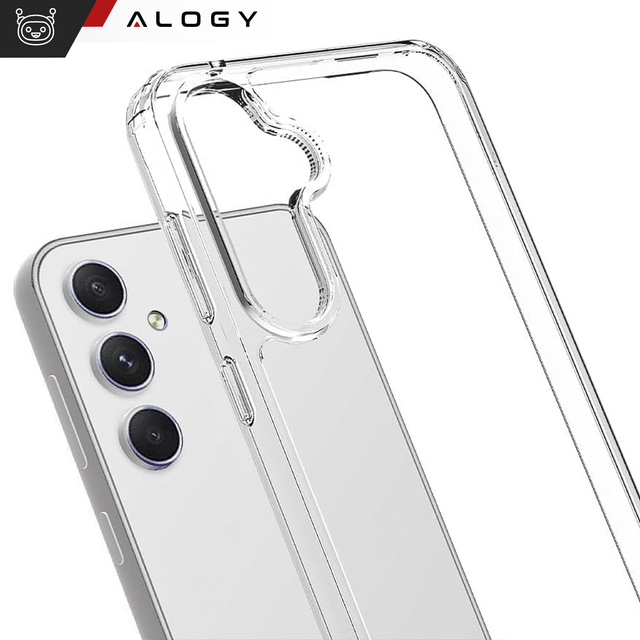 Etui do Samsung Galaxy A55 5G obudowa plecki futerał Hybrid Clear Case Alogy Przezroczyste