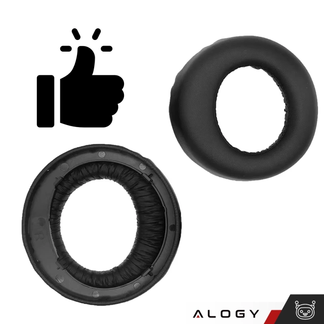 Nauszniki 2x wymienne pady gąbki do słuchawek do Sony PS5 Wireless PULSE 3D