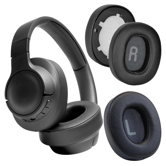 Nauszniki 2x wymienne pady gąbki do słuchawek do JBL Tune 700BT 710BT 720BT 750BTNC Alogy Earpads Czarne